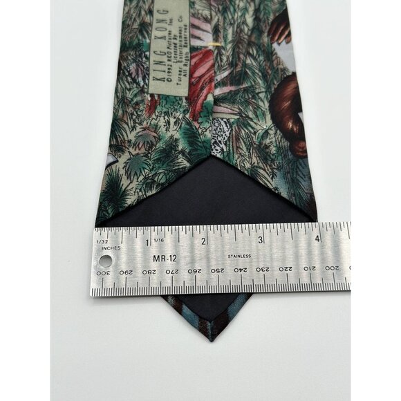 American Film Classics King Kong Tie Made In Usa 100% Silk - Picture 5 of 6